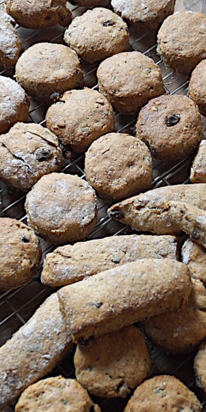 The finished scones