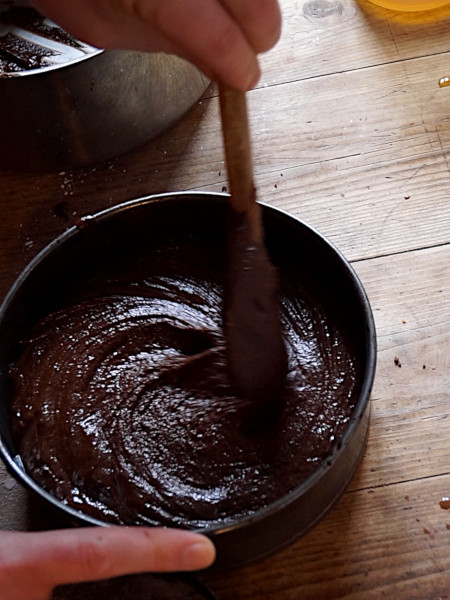 Stir in tin before baking