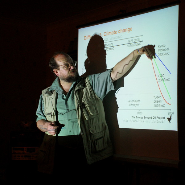 'The Meta-Blog' logo, Paul Mobbs in a workshop