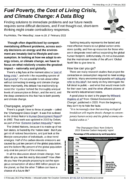 download the PDF version of ‘The MetaBlog’ No.19: ‘Fuel Poverty, the Cost of Living Crisis, and Climate Change’