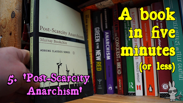 The title slide from ‘A Book in Five Minutes’ no.5