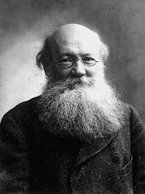 Image of Peter Kropotkin, ~1900.