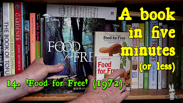 Title frame for ‘A Book in Five Minutes’ no.14: ‘Food for Free’ (1972)