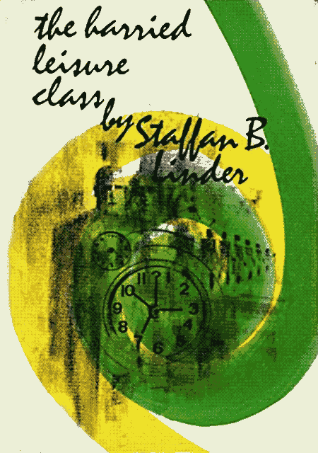 Front cover of ‘The Harried Leisure Class’ (1970)