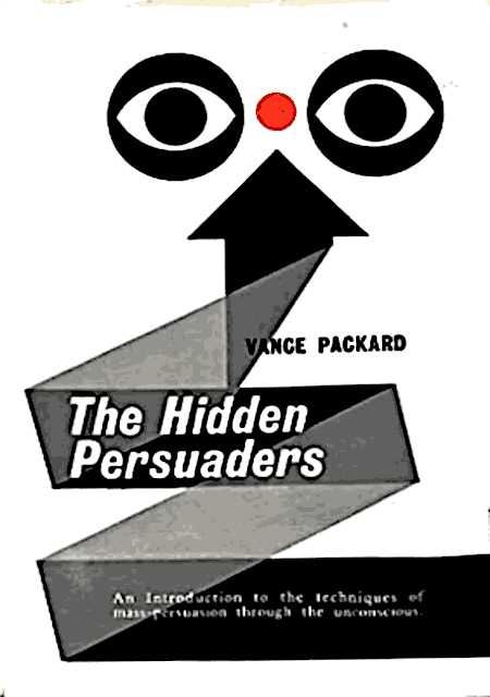 Cover of the first UK edition of ‘The Hidden Persuaders’