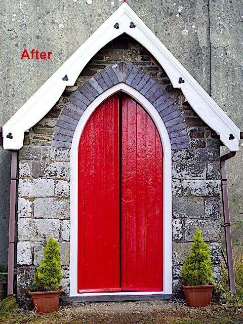 Rambinactivist’s Video 2022/31 – a picture of the porch after restoration.