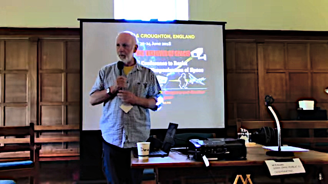 The title image for Ramblinactivist’s Video Global Network Oxford Conference, video No.6