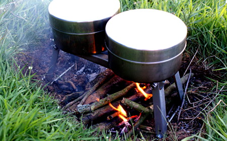 The Free Range 'Feral' Stick-Fire Cooking Grate