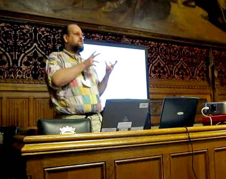 Speaking at the APPG on Peak Oil, Parliament, November 2009