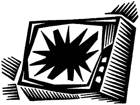 Ramblinactivist Blogs: ‘Smashed TV’ graphic.