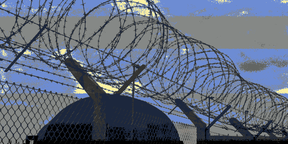 Free Range Network: ‘The security fence at the former USAF Upper Heyford nuclear bomber base’