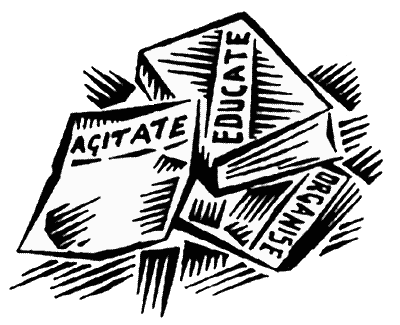 FRAW Gallery: ‘Agitate, Educate, Organise’