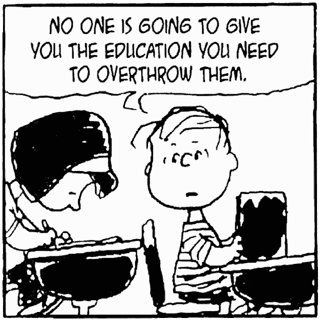 FRAW Gallery: ‘No one is going to give you the education that you need to overthrow them’