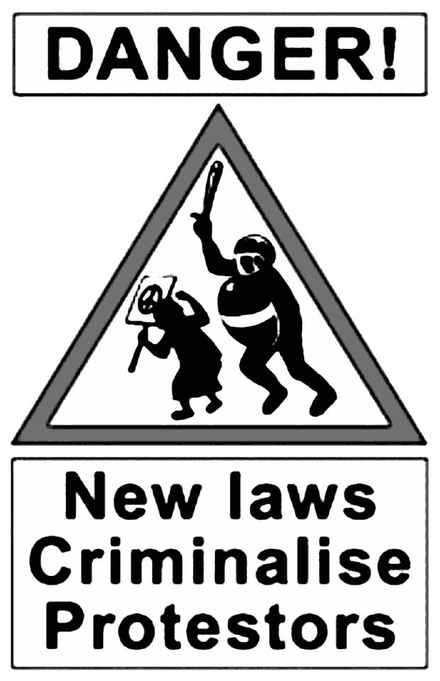 FRAW Gallery: ‘New laws criminalise protestors’