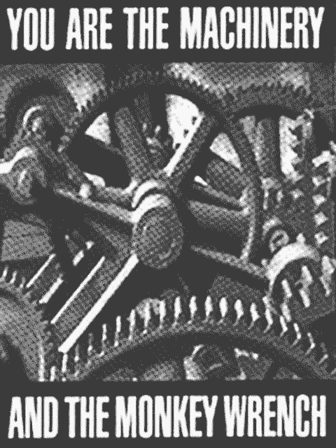 FRAW Gallery: ‘You are the machinery and the monkey-wrench’