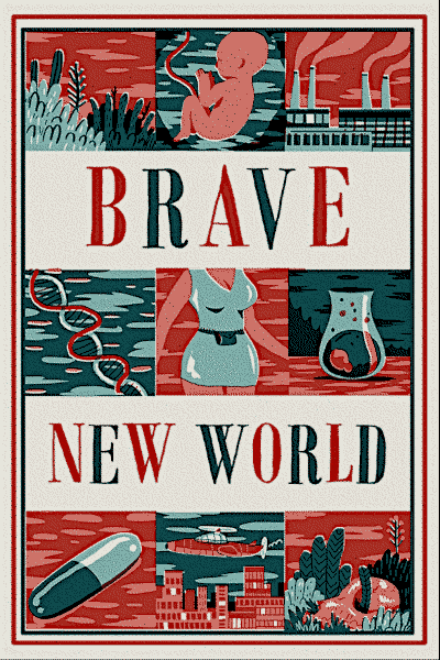 A ‘Brave New World’ book cover