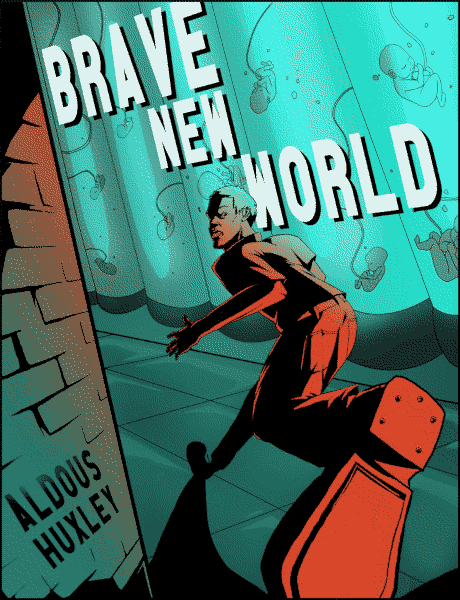 A ‘Brave New World’ book cover