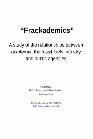 ‘Frackademics’ report