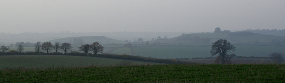 Landscape image, ‘Madmarston Hill (left) and the Swalcliffe Lea valley, from Jesters Hill’