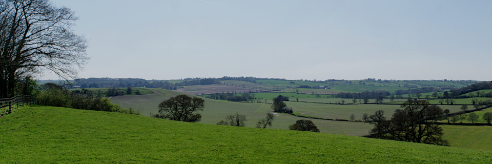 Landscape image, ‘Madmarston Hill (left) and the Swalcliffe Lea valley, from Jesters Hill’