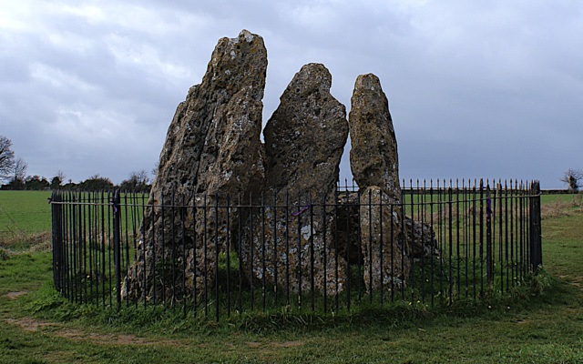 Landscape image, ‘The Whispering Knights dolmen’, 14th March 2019.