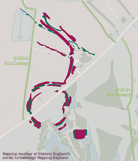 Historic England’s mapping of Tadmarton Camp