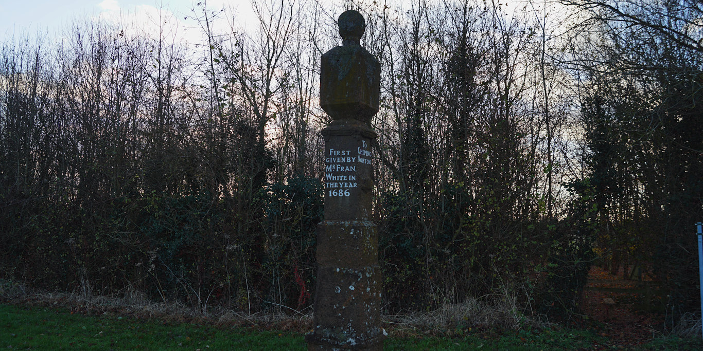 ‘A Wroxton Fingerpost Sunset’