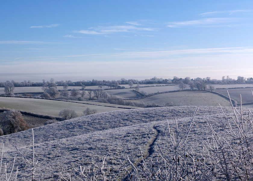 Landscape image, ‘Ditchedge Lane and the Jurassic Way’