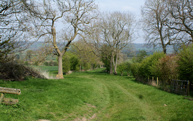 Landscape image, ‘The ridge-route byways around Priors Hardwick’, 18th April 2019
