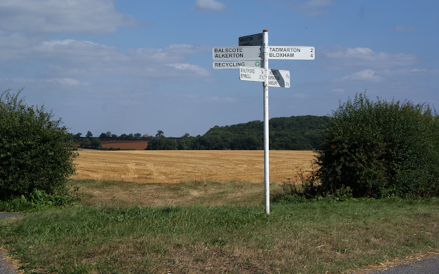 Landscape image, ‘You can go anywhere from Shutford Five-Ways’, 31st August 2013