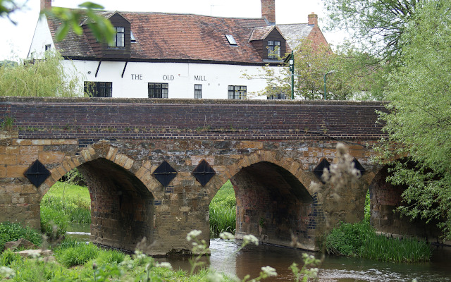 Landscape image, ‘The Stour Bridge, Shipston on Stour’, 20th May 2016