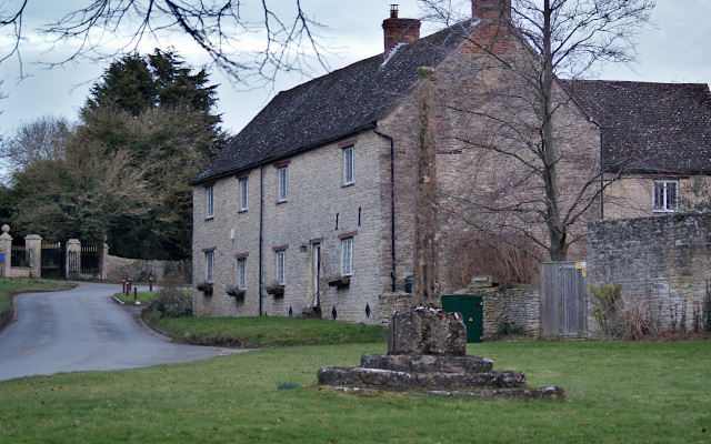 Landscape image, ‘The Wayside Cross in Woodeaton’