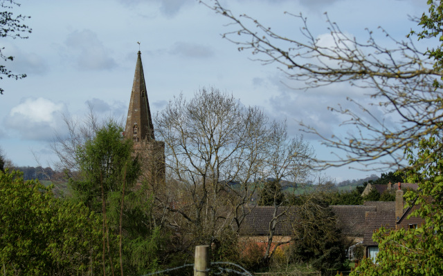 Landscape image, ‘Newnham Church’