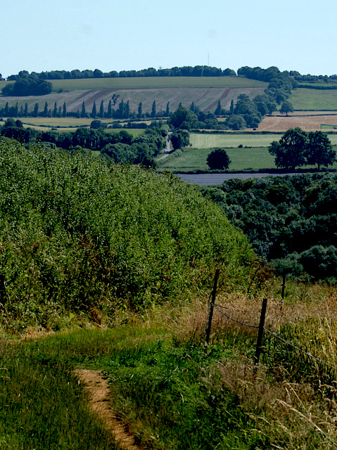 Landscape image, ‘Ditchedge Lane and the Jurassic Way’, 19th July 2016