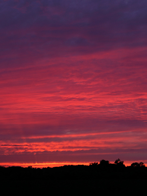 Banburyshire Rambles: ‘Irondowns Sunset’, 19th May 2022.