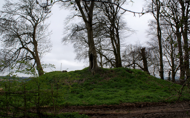 Landscape image, ‘The bowl barrow’