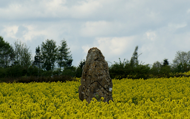 Landscape image, ‘The Hawk Stone’s south face’