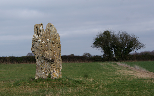 Landscape image, ‘The Hawk Stone’s west face’