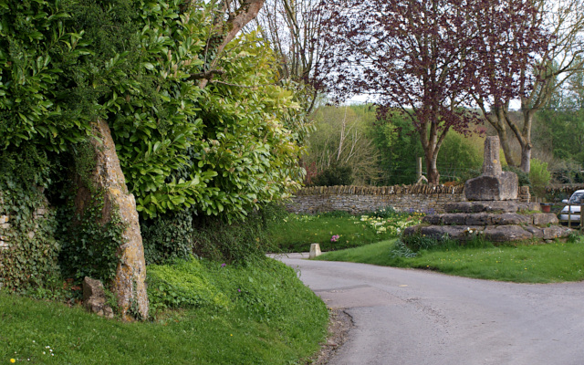 Landscape image, ‘Thor’s Stone & Taston Wayside Cross’